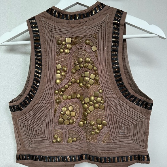 Munthe plus Simonsen beaded vest XS - Picture 3 of 4